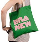 Br&NDNEW Kelly Green Tote Bag