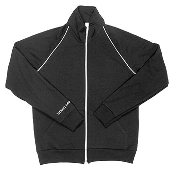 Brand New American Apparel Triple Skeleton on Black Track Jacket