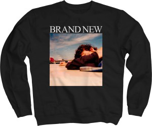 Brand New Your Favorite Weapon on Black Crew Neck