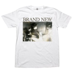 Brand New Ghost on White T-Shirt
