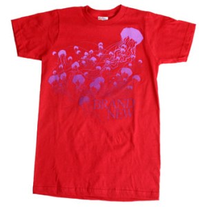 Brand New Massjellies on Red T-Shirt
