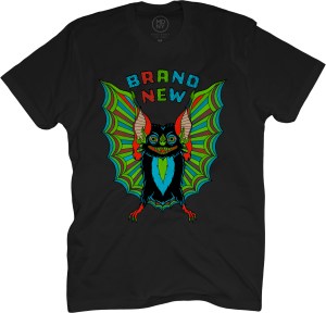 Brand New Bone Thrower Black Bat T-Shirt