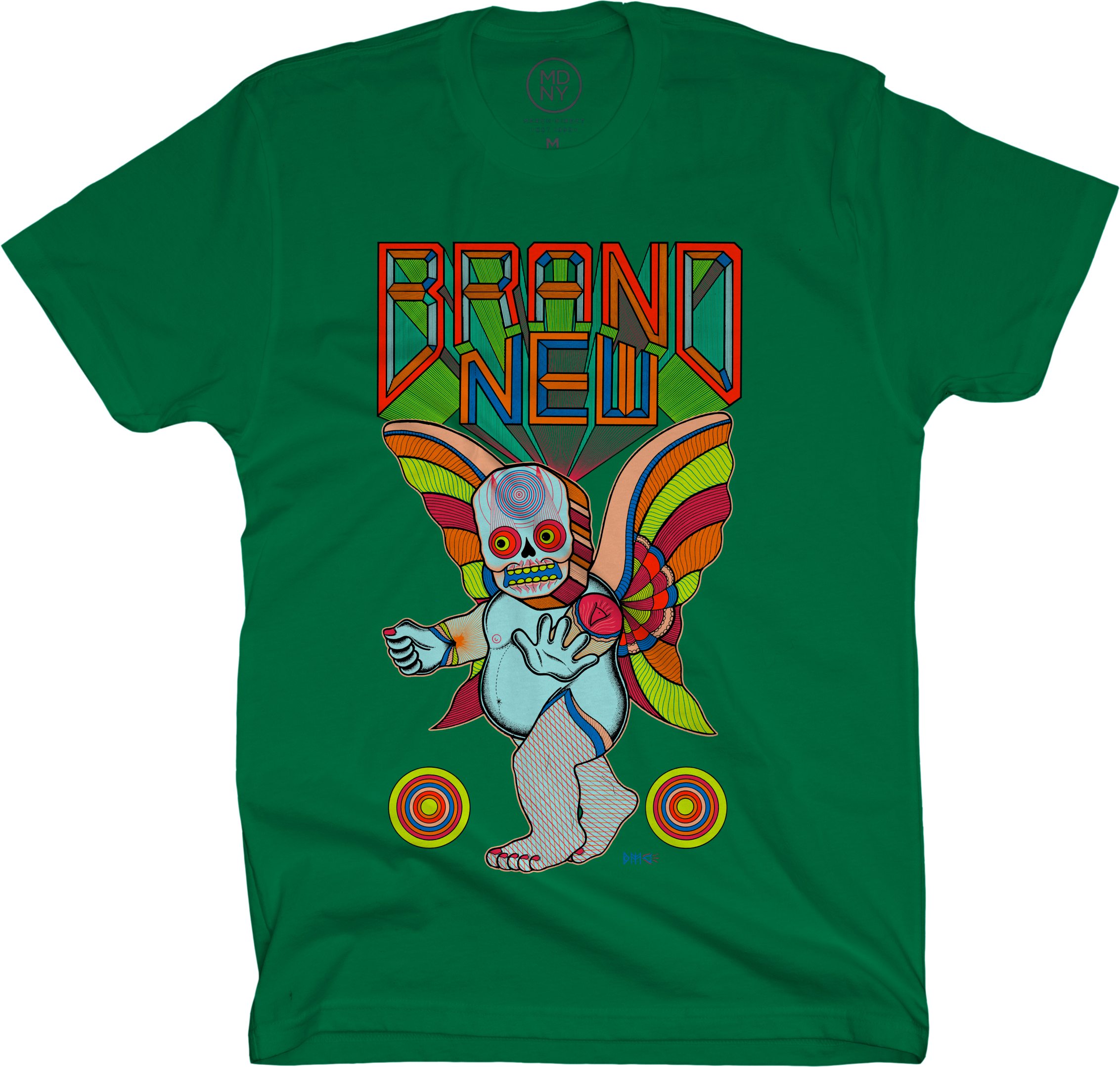 Brand New Bone Thrower  Green Baby T-Shirt