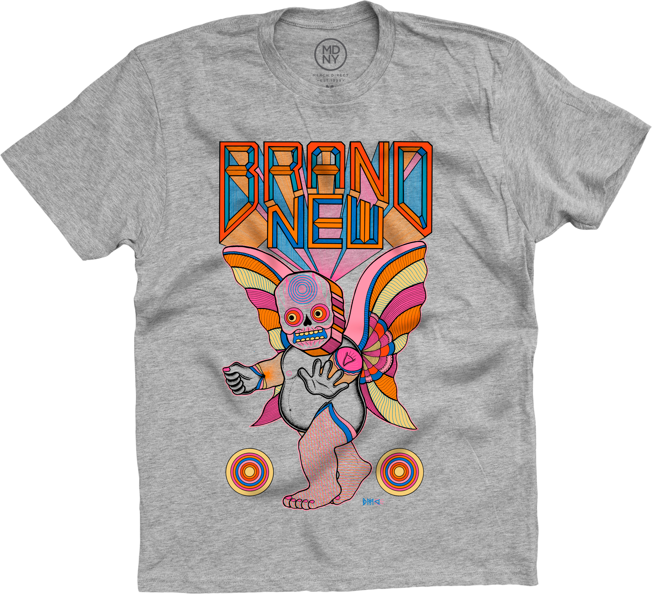Brand New Bone Thrower  Grey Baby T-Shirt