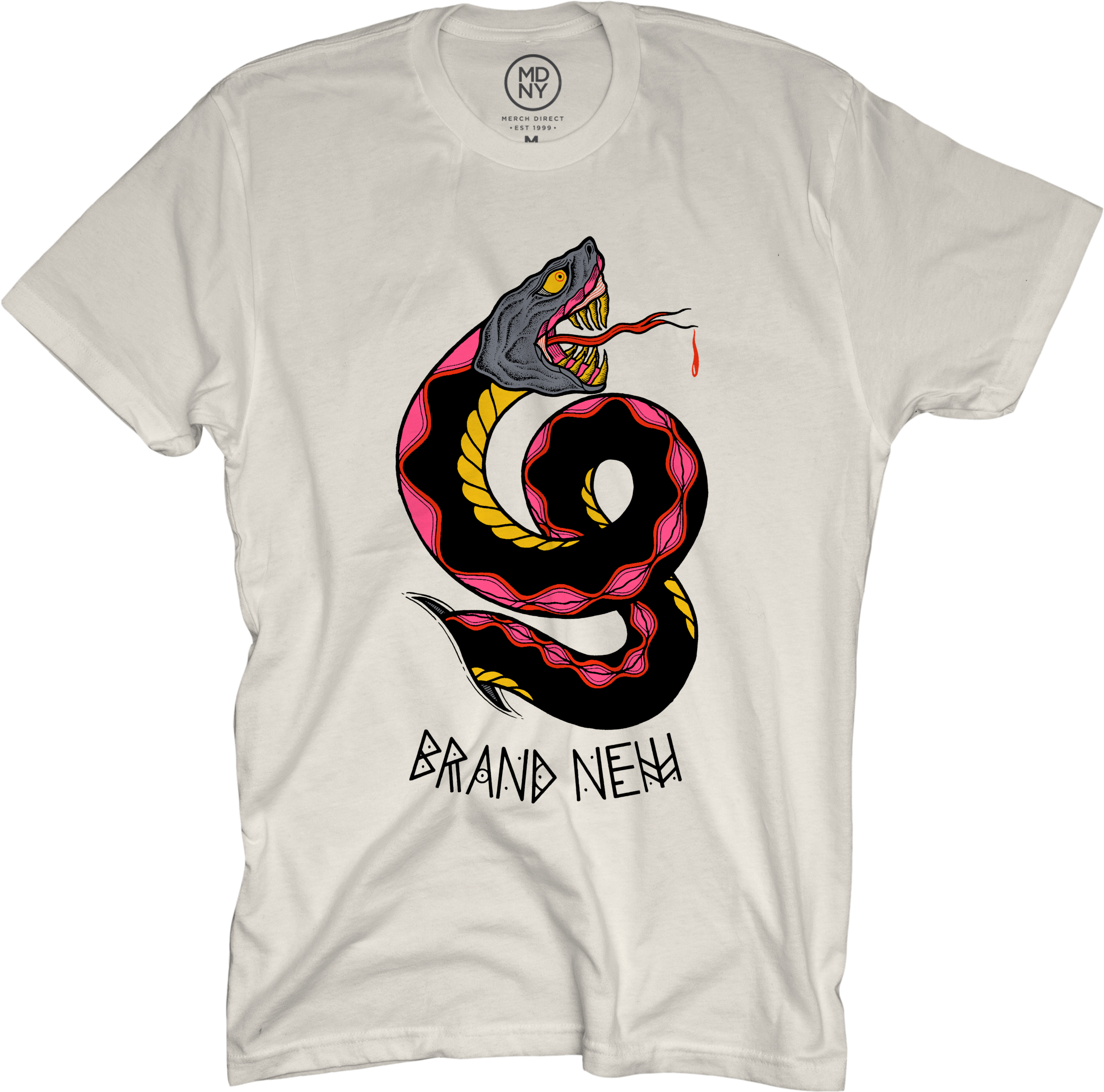 Brand New Bone Thrower  Natural Snake T-Shirt