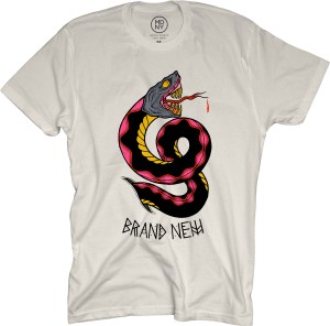 Brand New Bone Thrower Natural Snake T-Shirt