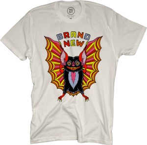 Brand New Bone Thrower Natural Bat T-Shirt