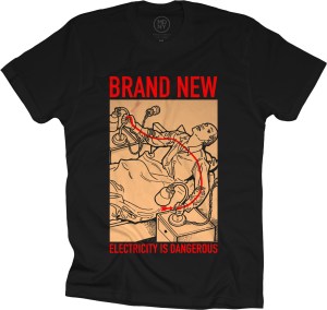 Brand New Electricity is Dangerous Lamps T-Shirt