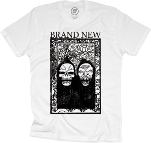 Brand New Reapers on White T-Shirt