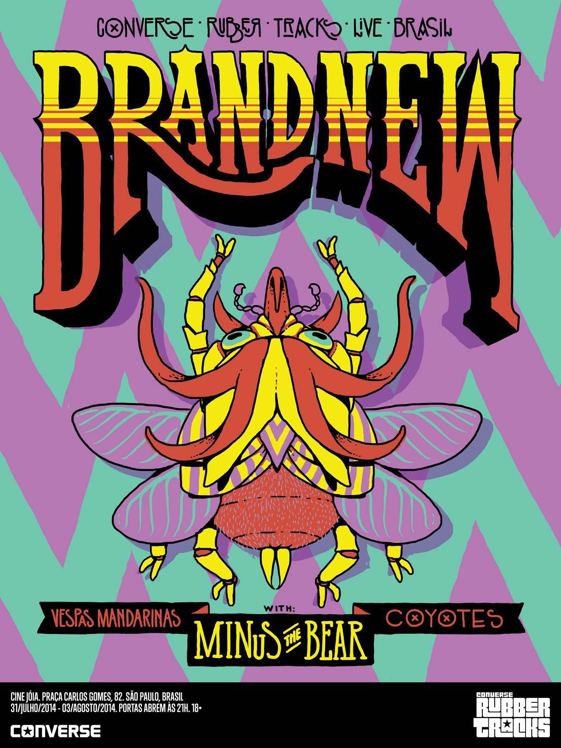 Brand New Converse Rubber Tracks - Sao Paulo, Brazil