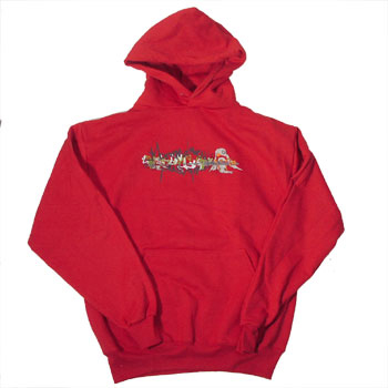 Brand New Red Birds Hoodie