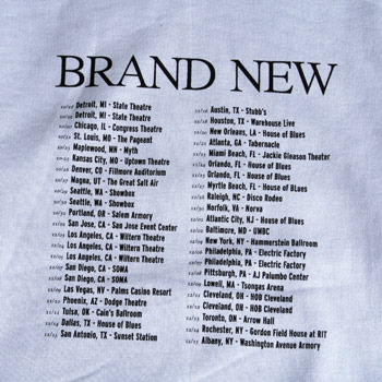 Brand New Firepot on Light Blue Pullover Sweatshirt Back detail