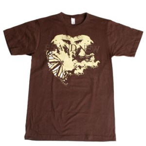 Brand New Eaglefly on Brown T-Shirt
