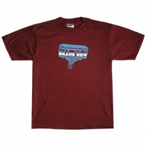 Brand New Coffin T-shirt - Maroon