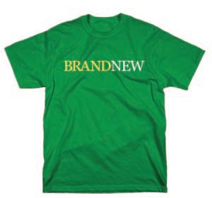 Brand New 2 Tone Logo on Kelly T-Shirt