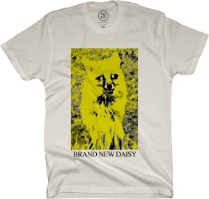 Daisy on Natural T-Shirt