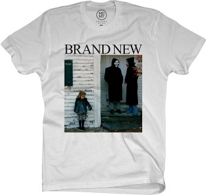 The Devil and God Are Raging Inside Me on White T-Shirt - Merch Direct (MDNY) Album Art Series