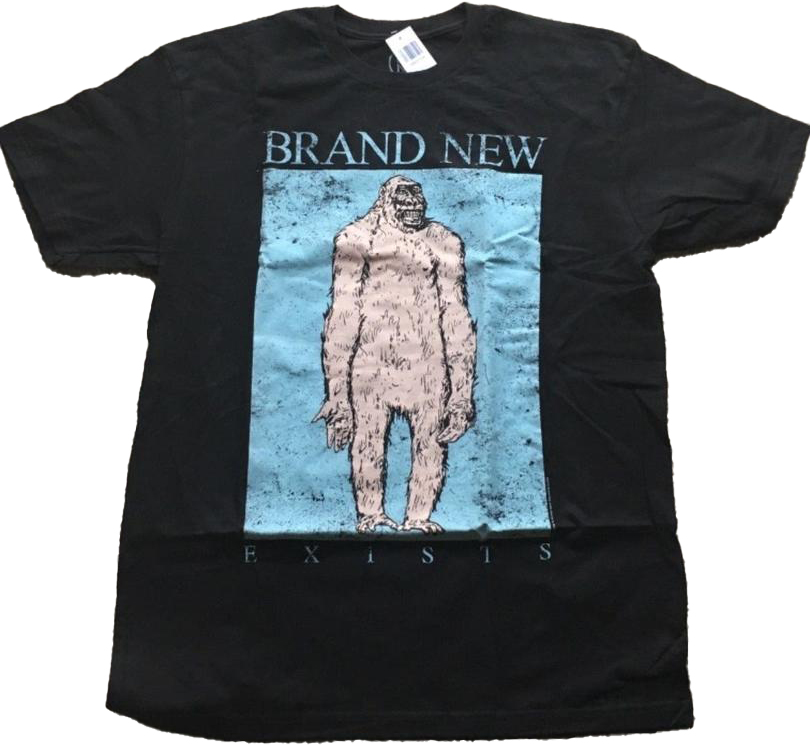 Brand New Exists Apeman T-Shirt in Black and Blue