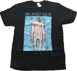 Brand New Exists Apeman T-Shirt in Black and Blue