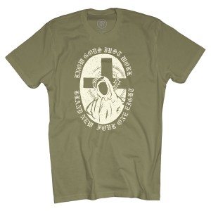 Brand New Know Gods Work Olive T-Shirt