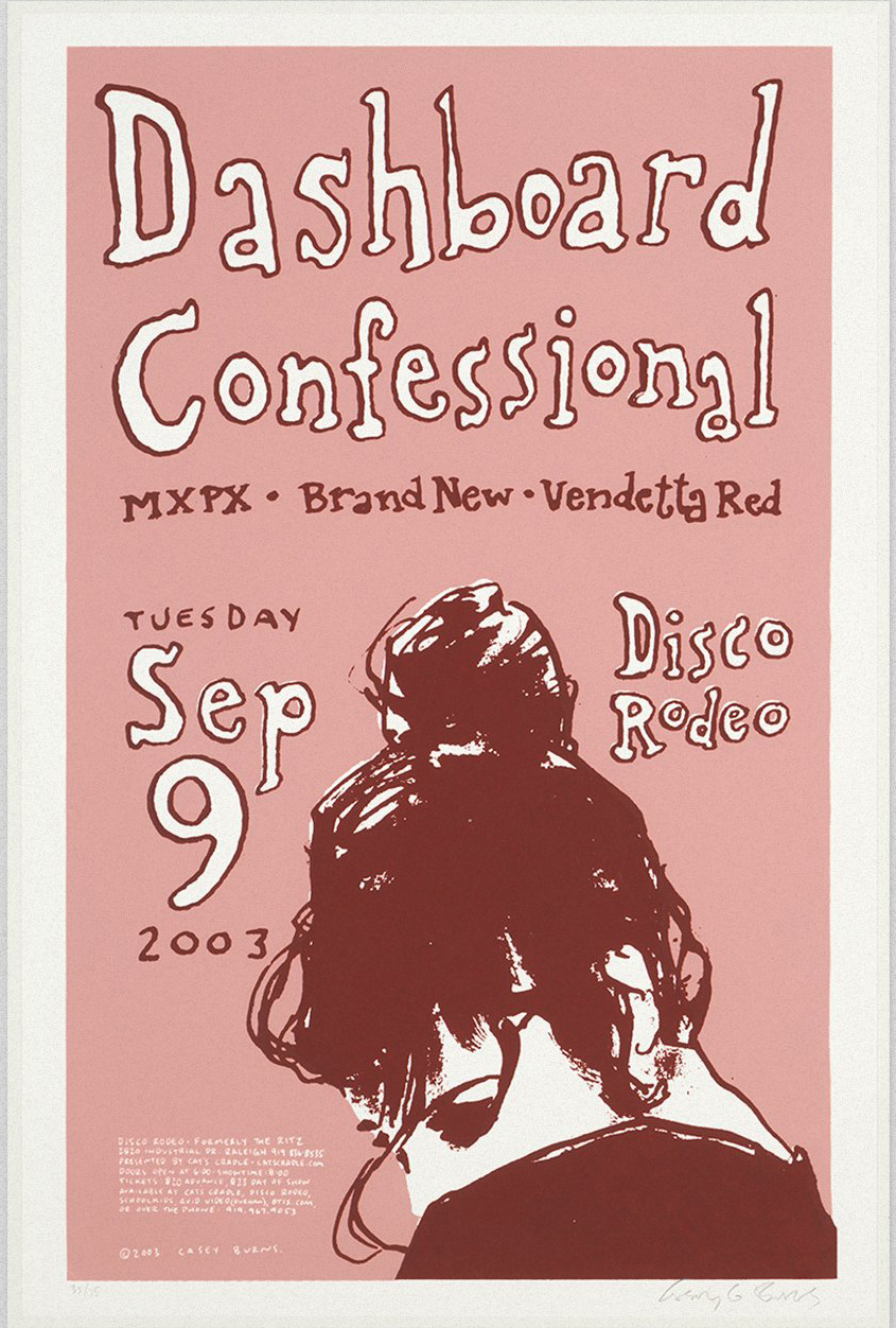 Dashboard Confessional, MXPX, Brand New, Vendetta Red September 9, 2003 Casey Burns