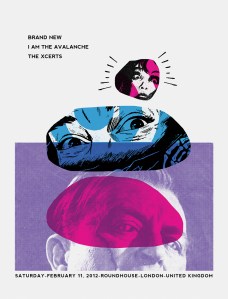 Brand New, I Am the Avalanche, The Xerts Roundhouse London Morning Breath February 11, 2012