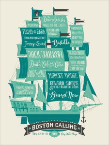 Boston Calling May 2014 Poster