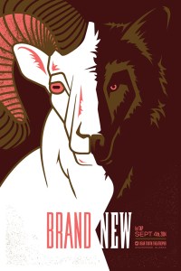 September 4, 2014. Brand New at Bear Tooth Theatrepub, Anchorage, Alaska