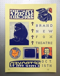 October 15, 2017 Brand New Science Fiction Tour Detroit, Michigan Morning Breath