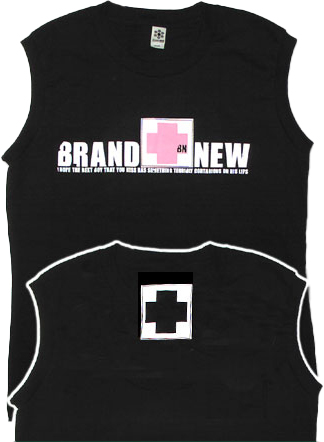 Brand New Cross Sleeveless/Brand New Cross Muscle Tank