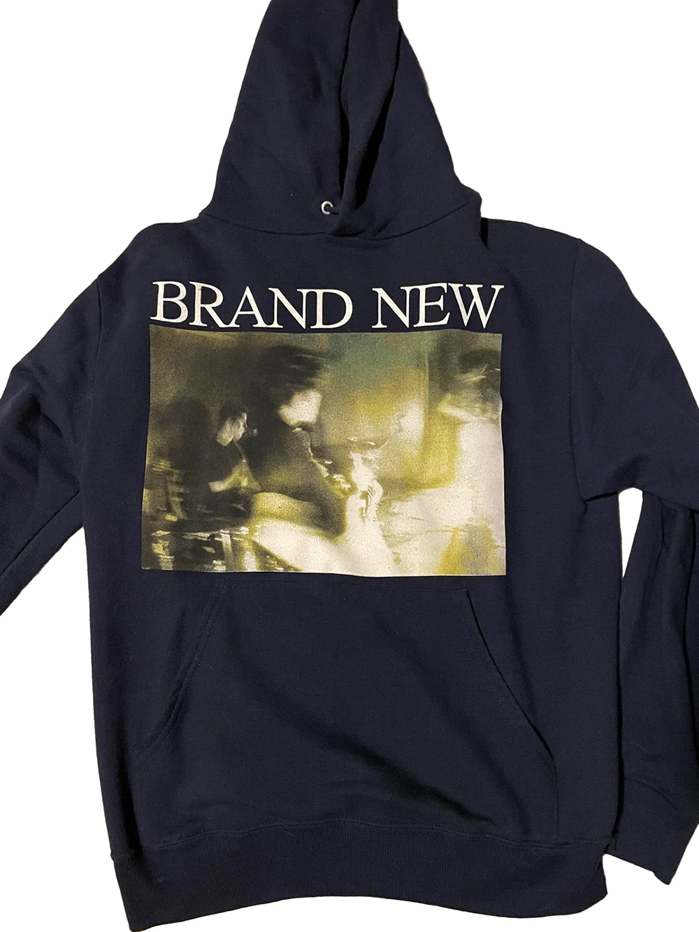 Brand New Ghost on Navy Pullover Sweatshirt