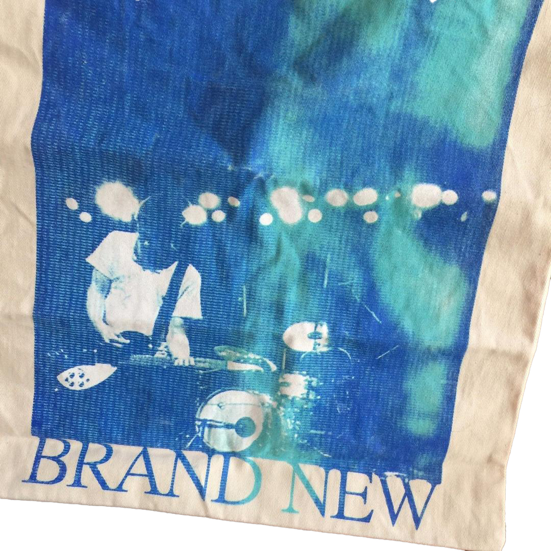 Brand New Blue Screen Tote detail