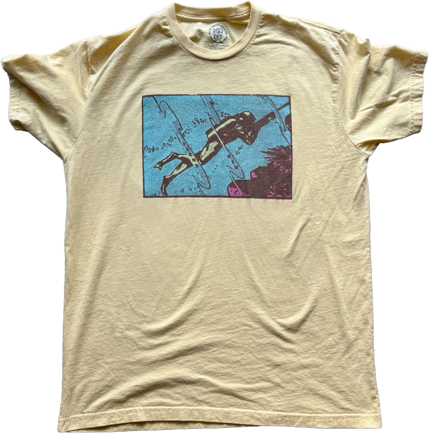 Brand New Diver Cardinal Yellow T-Shirt