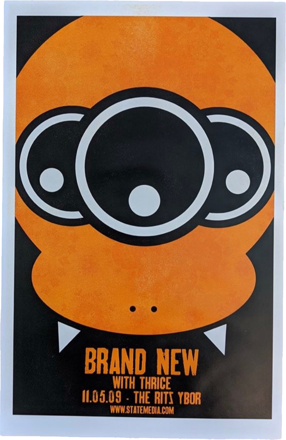 November 5, 2009. Brand New with Thrice by State Media