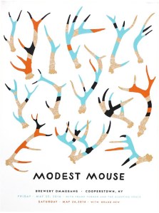 May 24, 2014. Modest Mouse with Brand New at Brewery Ommegang by Kristen Drozdowski Warpaint Studios
