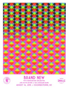 August 16, 2015. Brand New with Manchester Orchestra and Kevin Devine and the Goddamn Band by Kaleb Hunkele