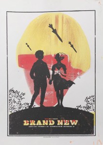 Brand New Science Fiction Tour September 11, 2017 The Warfield Theatre San Francisco CA by Lil Tuffy Test Print