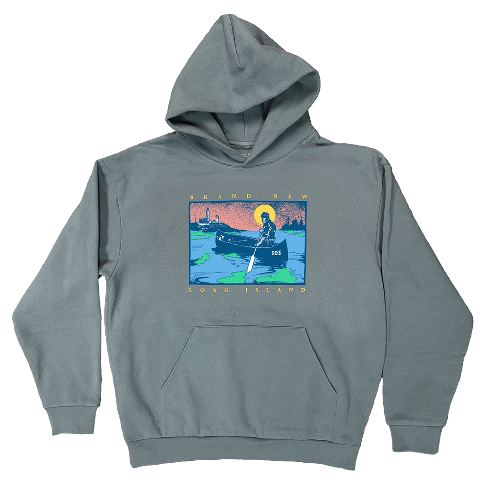 SOS Boat Pullover Hoodie