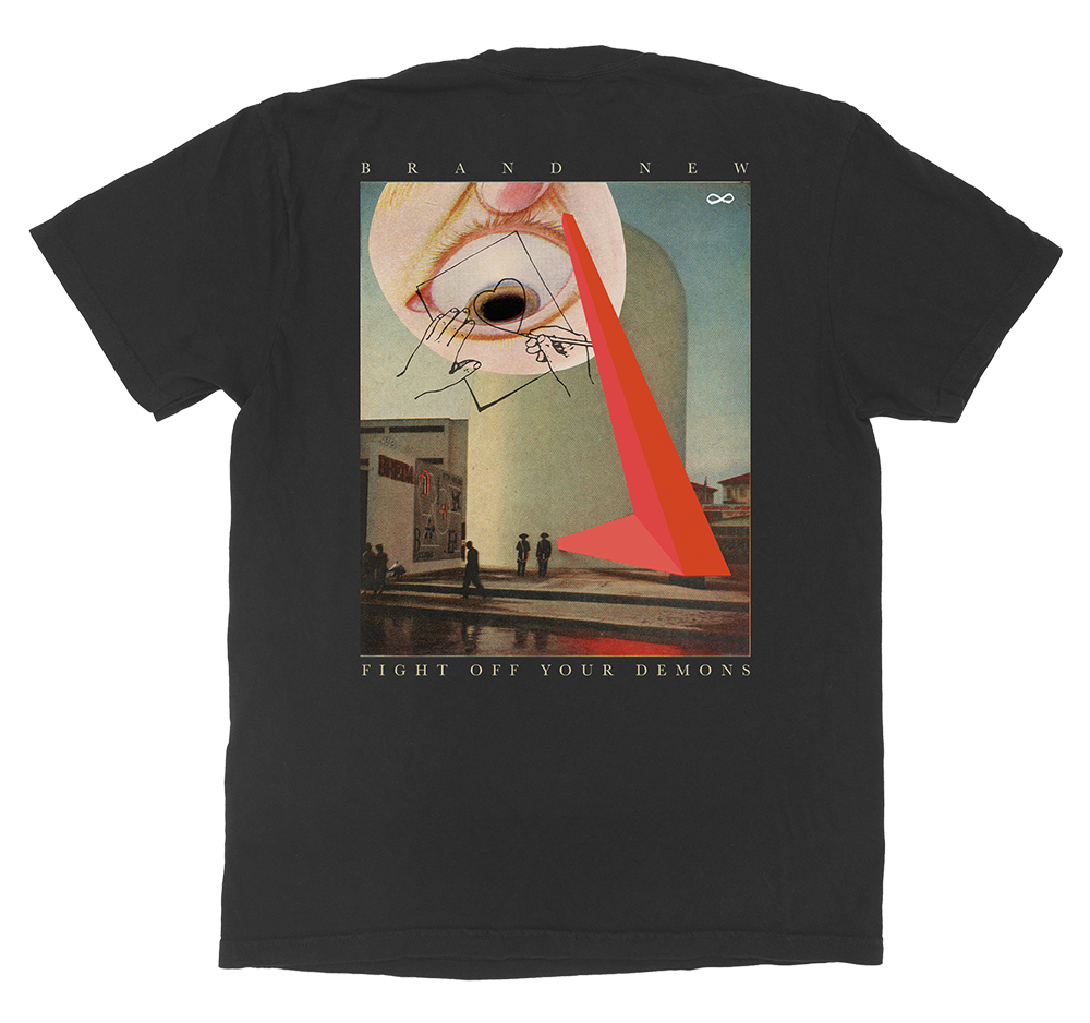 Surreal Eye Pocket Tee (Back)
