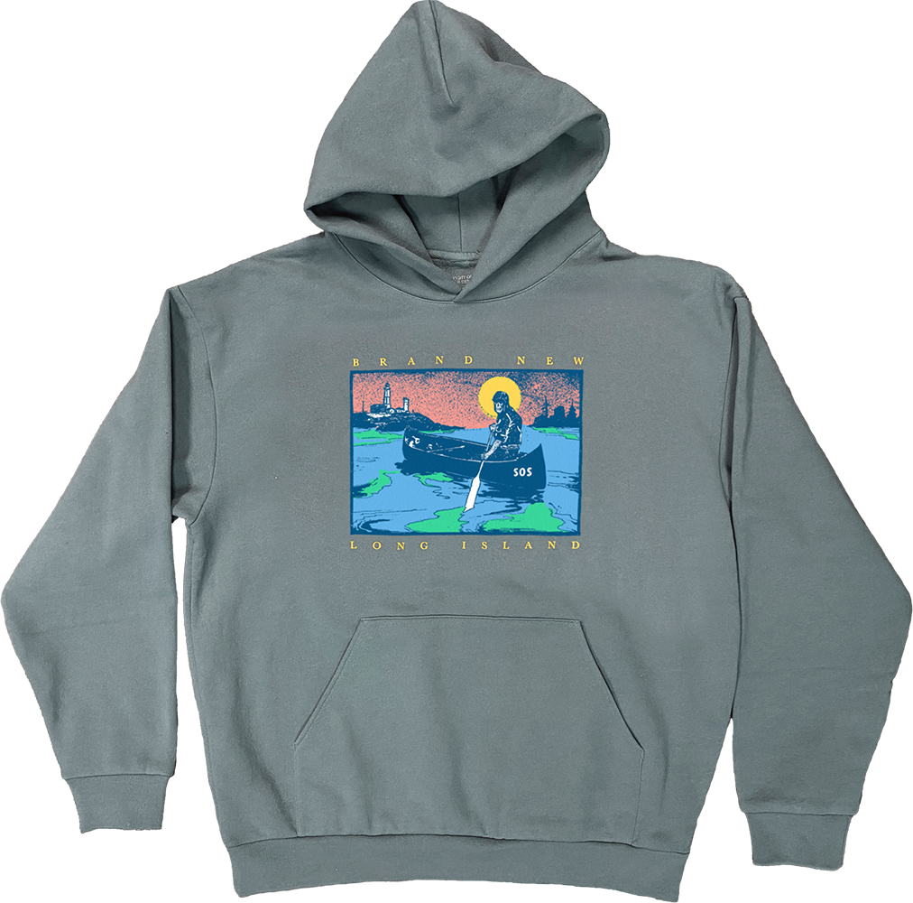 SOS Boat Pullover Hoodie