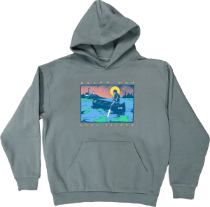 SOS Boat Pullover Hoodie