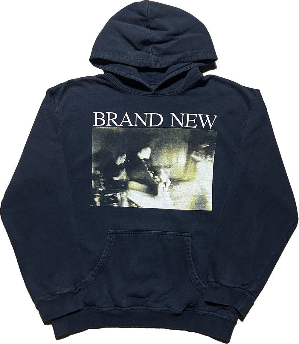 Ghost on Navy Pullover