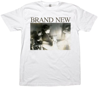 Ghost on White T-Shirt