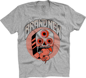 Grey Skull T-Shirt