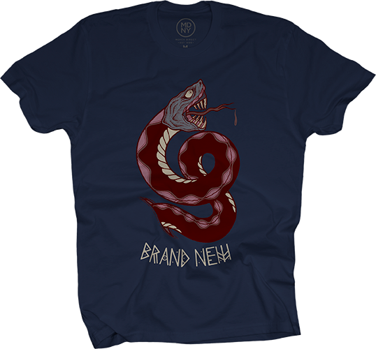 Navy Snake T-Shirt