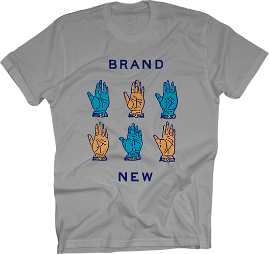 Hands Light Grey T-Shirt