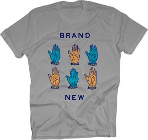 Hands Light Grey T-Shirt