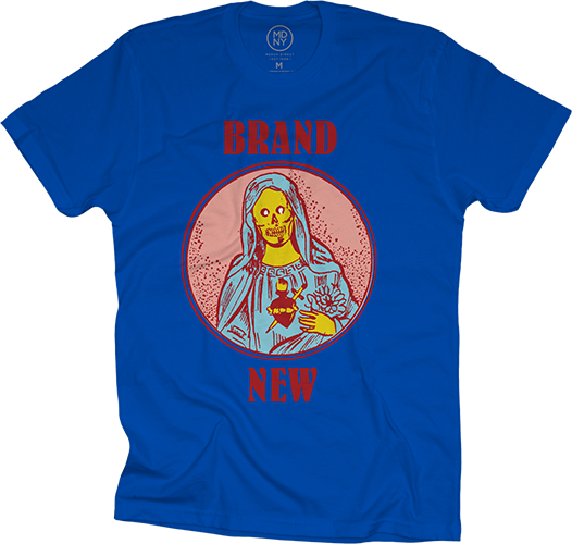 Virgin Mary Blue T-Shirt