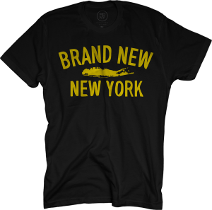Long Island on Black T-Shirt