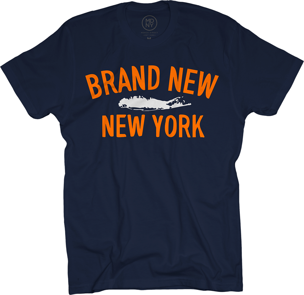 Long Island on Navy T-Shirt